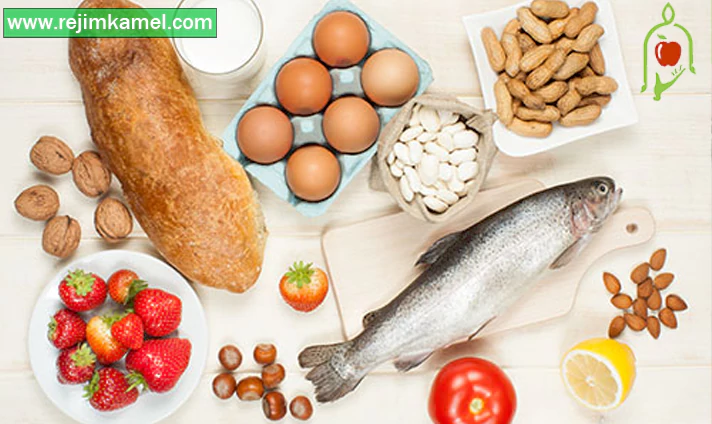 مواد غذایی مفید در رژیم غذایی درمان اگزما
